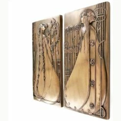 Flash Sale π Fiesta Studios Charles Rennie Mackintosh Style Pair Of Wall Plaques 𧨠9 Fiesta Studios Charles Rennie Mackintosh Style Pair Of Wall Plaques