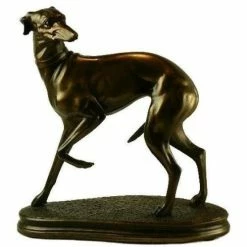 Outlet β Fiesta Studios Standing Whippet Figure Cold Cast Bronze By Beauchamp Bronze π 13 Fiesta Studios Standing Whippet Figure Cold Cast Bronze By Beauchamp Bronze