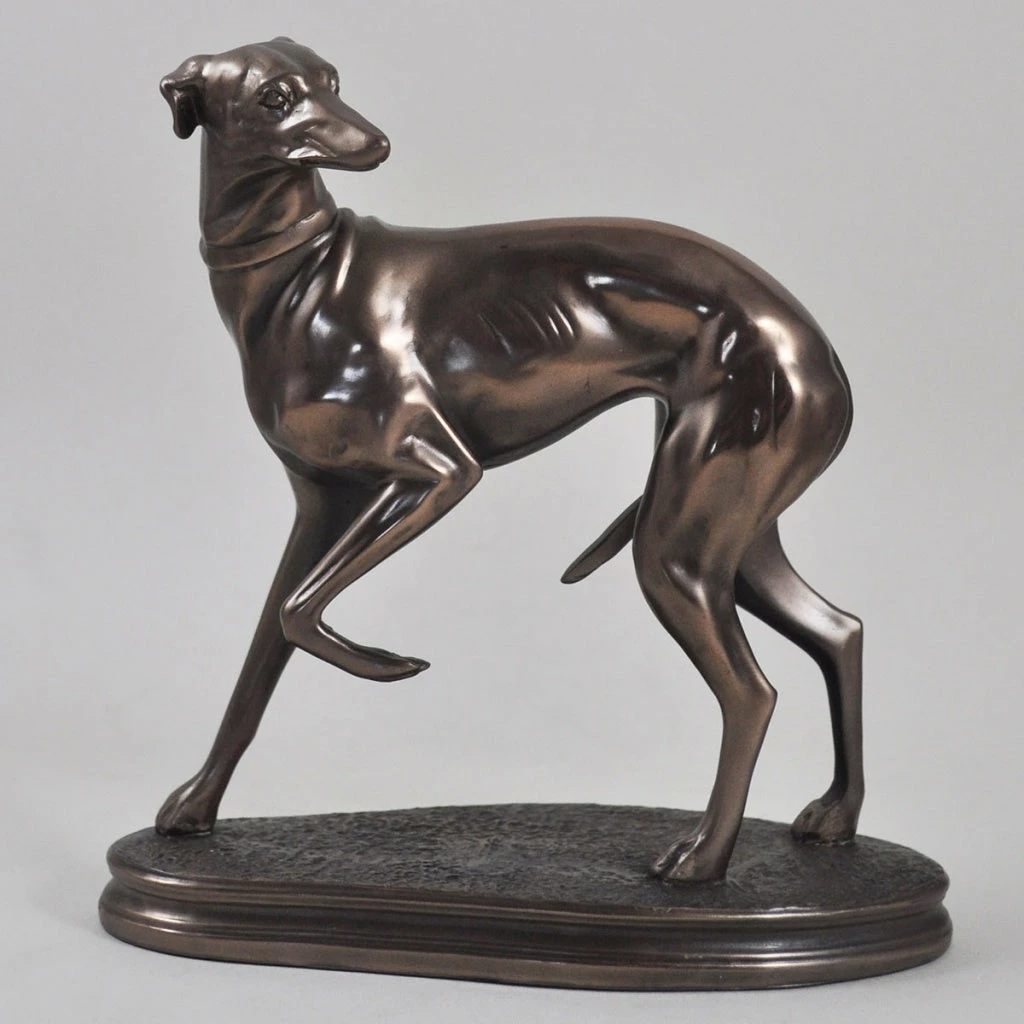 Outlet β Fiesta Studios Standing Whippet Figure Cold Cast Bronze By Beauchamp Bronze π 3 Fiesta Studios Standing Whippet Figure Cold Cast Bronze By Beauchamp Bronze