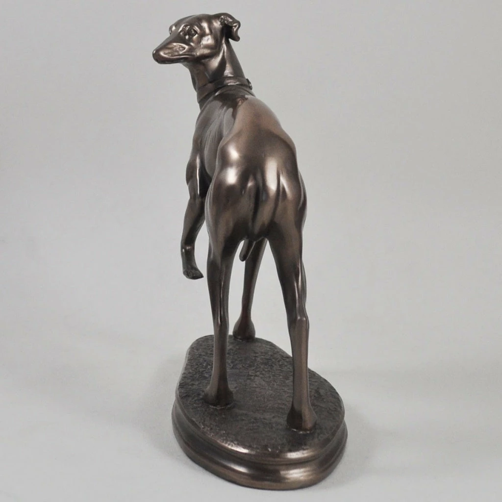 Outlet β Fiesta Studios Standing Whippet Figure Cold Cast Bronze By Beauchamp Bronze π 4 Fiesta Studios Standing Whippet Figure Cold Cast Bronze By Beauchamp Bronze