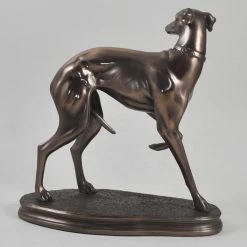 Outlet β Fiesta Studios Standing Whippet Figure Cold Cast Bronze By Beauchamp Bronze π 10 Fiesta Studios Standing Whippet Figure Cold Cast Bronze By Beauchamp Bronze