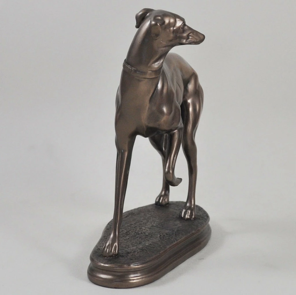 Outlet β Fiesta Studios Standing Whippet Figure Cold Cast Bronze By Beauchamp Bronze π 6 Fiesta Studios Standing Whippet Figure Cold Cast Bronze By Beauchamp Bronze