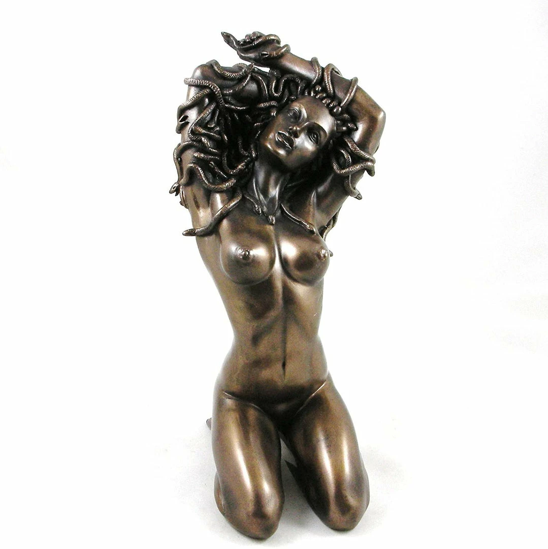Flash Sale 🔔 Fiesta Studios Temptation Of Medusa Sculpture In Cold Cast Bronze 🔔 5 Fiesta Studios Temptation Of Medusa Sculpture In Cold Cast Bronze