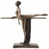 Best Sale π― Fiesta Studios Ballerina On Bar Figure In Cold Cast Bronze π― 2 Fiesta Studios Ballerina On Bar Figure In Cold Cast Bronze