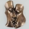 Deals π Fiesta Studios Lovers Kiss Wall Plaque In Cold Cast Bronze π 1 Fiesta Studios Lovers Kiss Wall Plaque In Cold Cast Bronze