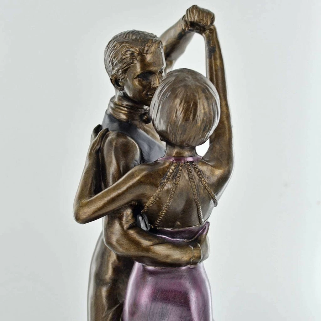 Best Pirce π Fiesta Studios Dancing Ballroom Couple In Painted Cold Cast Bronze β€οΈ 7 Fiesta Studios Dancing Ballroom Couple In Painted Cold Cast Bronze