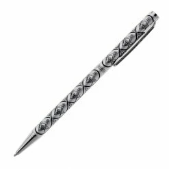 Sea Gems Pen & Letter Opener Set With Masonic Design Comes Gift Boxed