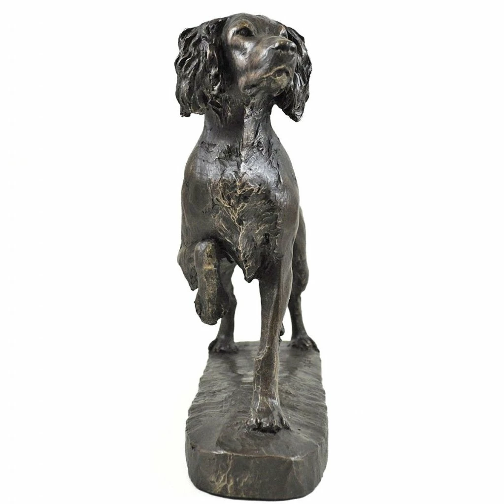 Promo π Fiesta Studios Springer Spaniel Standing π Dog Figure Cold Cast Bronze By David Geenty π 6 Fiesta Studios Springer Spaniel Standing Dog Figure Cold Cast Bronze By David Geenty