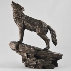 Flash Sale ๐ Fiesta Studios Howling Wolf Figure Cold Cast Bronze By Beauchamp Bronze ๐ 9 Fiesta Studios Howling Wolf Figure Cold Cast Bronze By Beauchamp Bronze