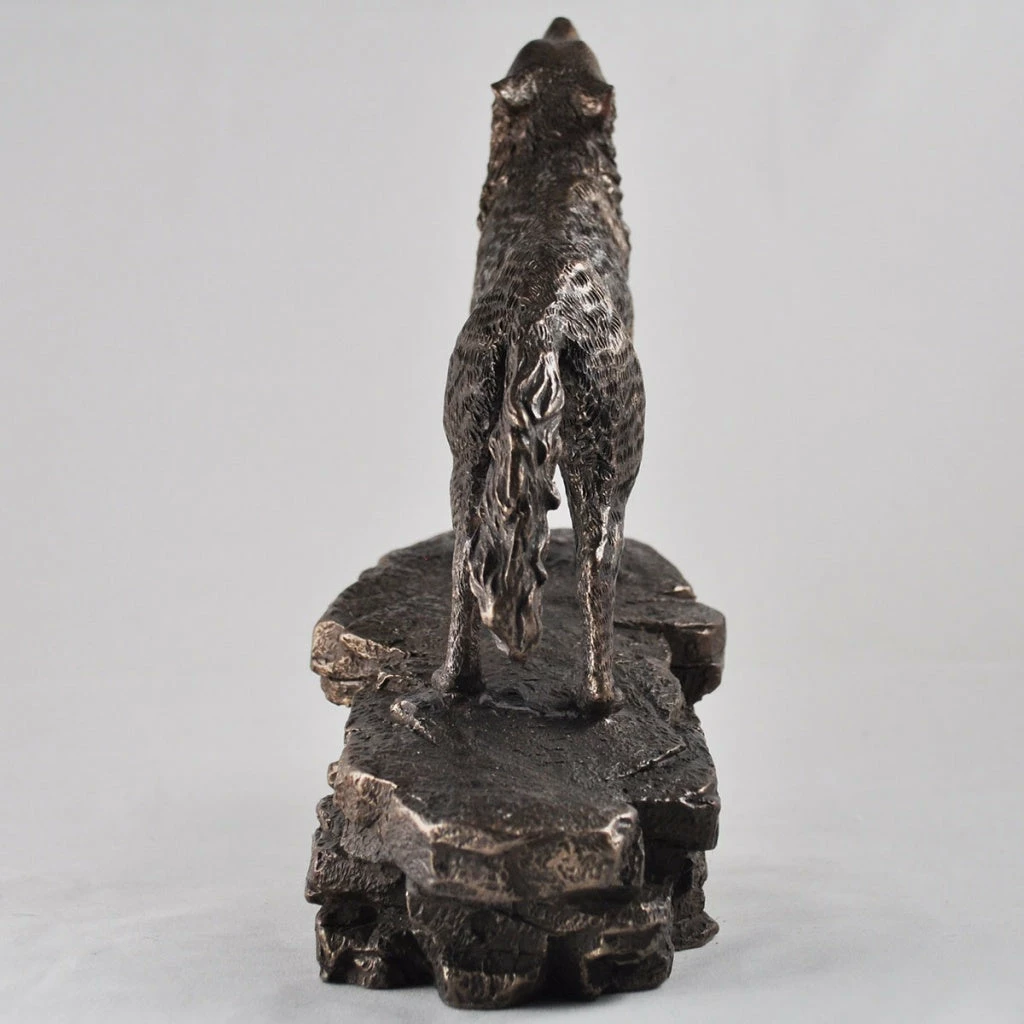 Flash Sale ๐ Fiesta Studios Howling Wolf Figure Cold Cast Bronze By Beauchamp Bronze ๐ 5 Fiesta Studios Howling Wolf Figure Cold Cast Bronze By Beauchamp Bronze