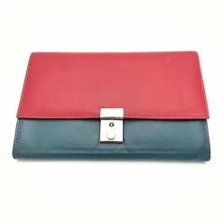Golunski Leather Lockable Travel Wallet & Passport Holder Multicoloured