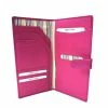 Golunski Leather Travel Wallet & Passport Holder With Tab Closure In Pink