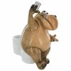 Fiesta Studios Comical Hippo On The Toilet Taking Selfie