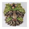 Fiesta Studios Tree Ent Face Wall Plaque Trunkcorn Garden, Greenman