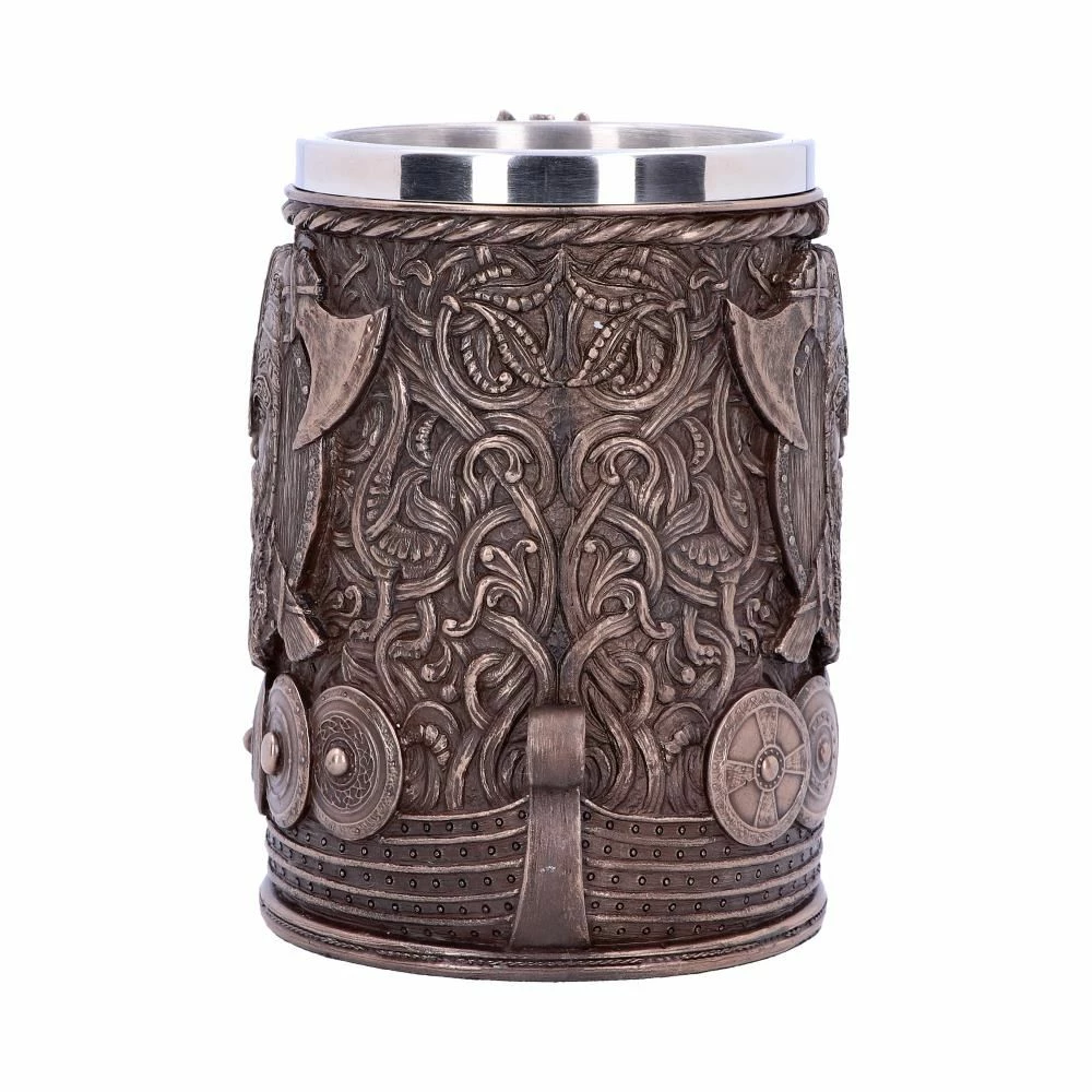Best Sale ⌛ Nemesis Now Viking Tankard Drakkar Dragon Boat With Lining 💯 4 Nemesis Now Viking Tankard Drakkar Dragon Boat With Lining