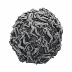 Nemesis Now Hell's Desire Skull Figurine In Grey