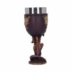Nemesis Now Flame Blade Red Fire Dragon Goblet With Liner