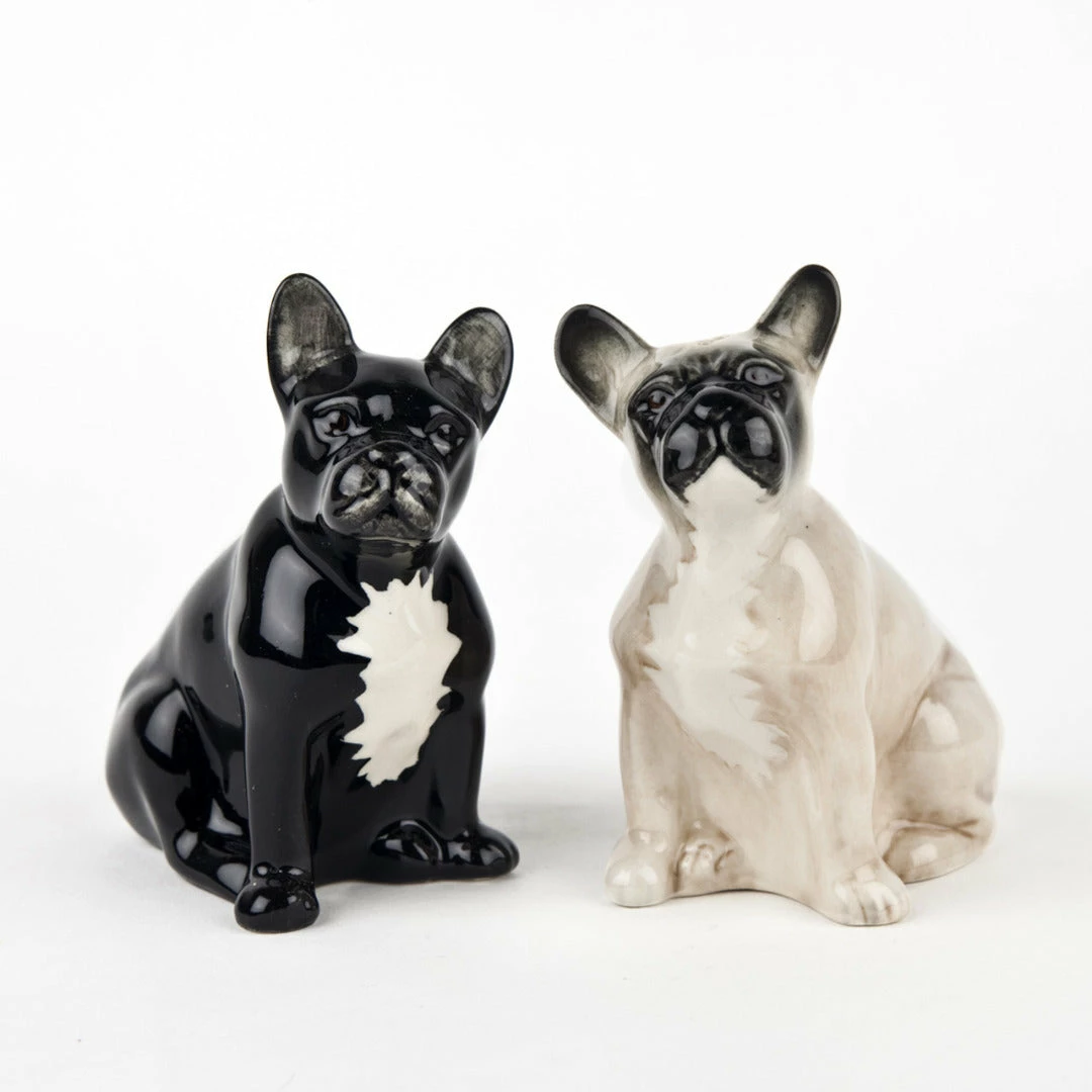 Top 10 ๐ฅ Quail Ceramics French Bulldog Fawn & Black Salt & Pepper Shakers ๐ฅฐ 5 Quail Ceramics French Bulldog Fawn & Black Salt & Pepper Shakers