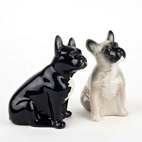 Top 10 ๐ฅ Quail Ceramics French Bulldog Fawn & Black Salt & Pepper Shakers ๐ฅฐ 3 Quail Ceramics French Bulldog Fawn & Black Salt & Pepper Shakers