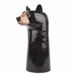 Deals π Quail Ceramics Black Bear Flower Vase β¨ 7 Quail Ceramics Black Bear Flower Vase