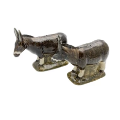 Budget ๐ Quail Ceramics Brown Donkey Salt And Pepper Shakers ๐ 10 Quail Ceramics Brown Donkey Salt And Pepper Shakers