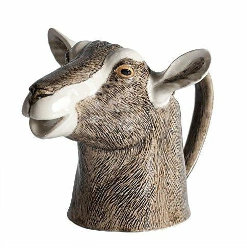 Brand new π€© Quail Ceramics Toggenburg Goat Medium Jug β€οΈ 3 Quail Ceramics Toggenburg Goat Medium Jug