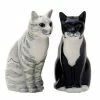 Quail Ceramics Sadie & Smartie Cat Salt & Pepper Shakers