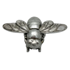 Langs Silver Bee Hanging Or Free Standing Ornament 20 Cm Ornaments
