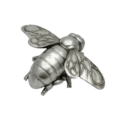 Langs Silver Bee Hanging Or Free Standing Ornament 20 Cm Ornaments