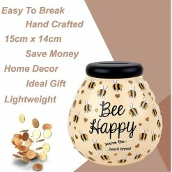 Pot Of Dreams Bumble Bee Happy Money Pot Smash To Open