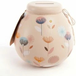 Pot Of Dreams Dandelion Flower Pattern Money Pot Smash To Open