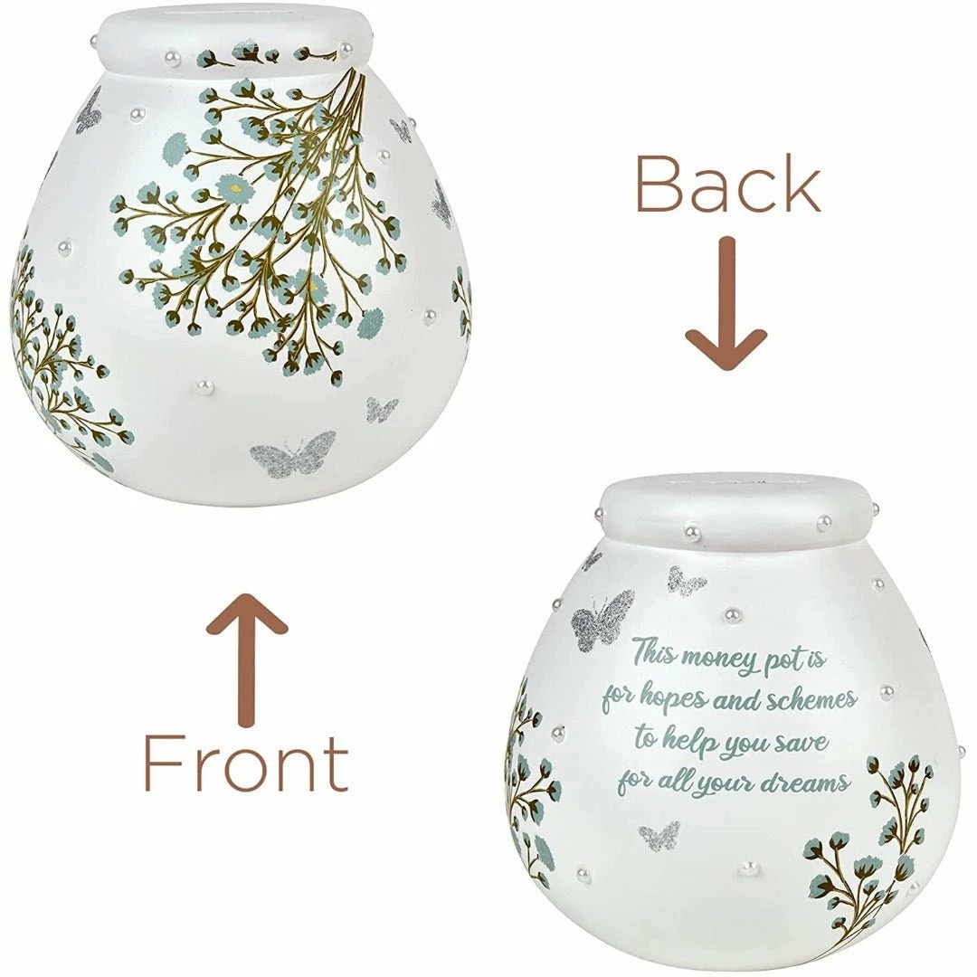 Cheapest π Pot Of Dreams Blooming Flower & Pearl Pattern Money Pot Smash To Open β 5 Pot Of Dreams Blooming Flower & Pearl Pattern Money Pot Smash To Open