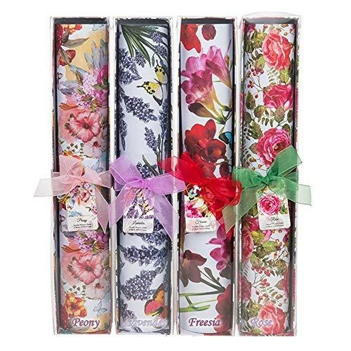 Hot Sale 👏 Shudehill Giftware 6 Large Fragrant Freesia Flower Drawer Liners 420 Mm X 585 Mm Softly Scented 🛒 3 Shudehill Giftware 6 Large Fragrant Freesia Flower Drawer Liners 420 Mm X 585 Mm Softly Scented