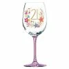New β¨ Joe Davies 18th - 80th π₯³ Birthdays 21st π₯³ Birthday Pink Stem Wine Glass With Stars By Lulu Design β€οΈ 2 Joe Davies 18th - 80th Birthdays 21st Birthday Pink Stem Wine Glass With Stars By Lulu Design
