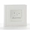 Joe Davies 25th Silver Wedding Anniversary Deluxe Photo Album For 6x4 Photos Shudehill Giftware