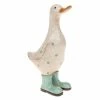 Joe Davies Shudehill Giftware Duck Ornament Aqua Polka Dot Davids Ducks Range