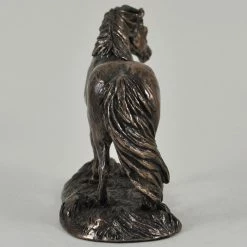 Fiesta Studios Shetland Pony Figure By Harriet Glen Cold Cast Bronze