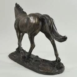 Flash Sale ๐ Fiesta Studios Horse Figure Signed Harriet Glen Cold Cast Bronze Elegance ๐คฉ 9 Fiesta Studios Horse Figure Signed Harriet Glen Cold Cast Bronze Elegance