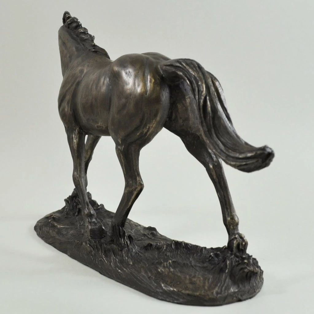 Flash Sale ๐ Fiesta Studios Horse Figure Signed Harriet Glen Cold Cast Bronze Elegance ๐คฉ 5 Fiesta Studios Horse Figure Signed Harriet Glen Cold Cast Bronze Elegance