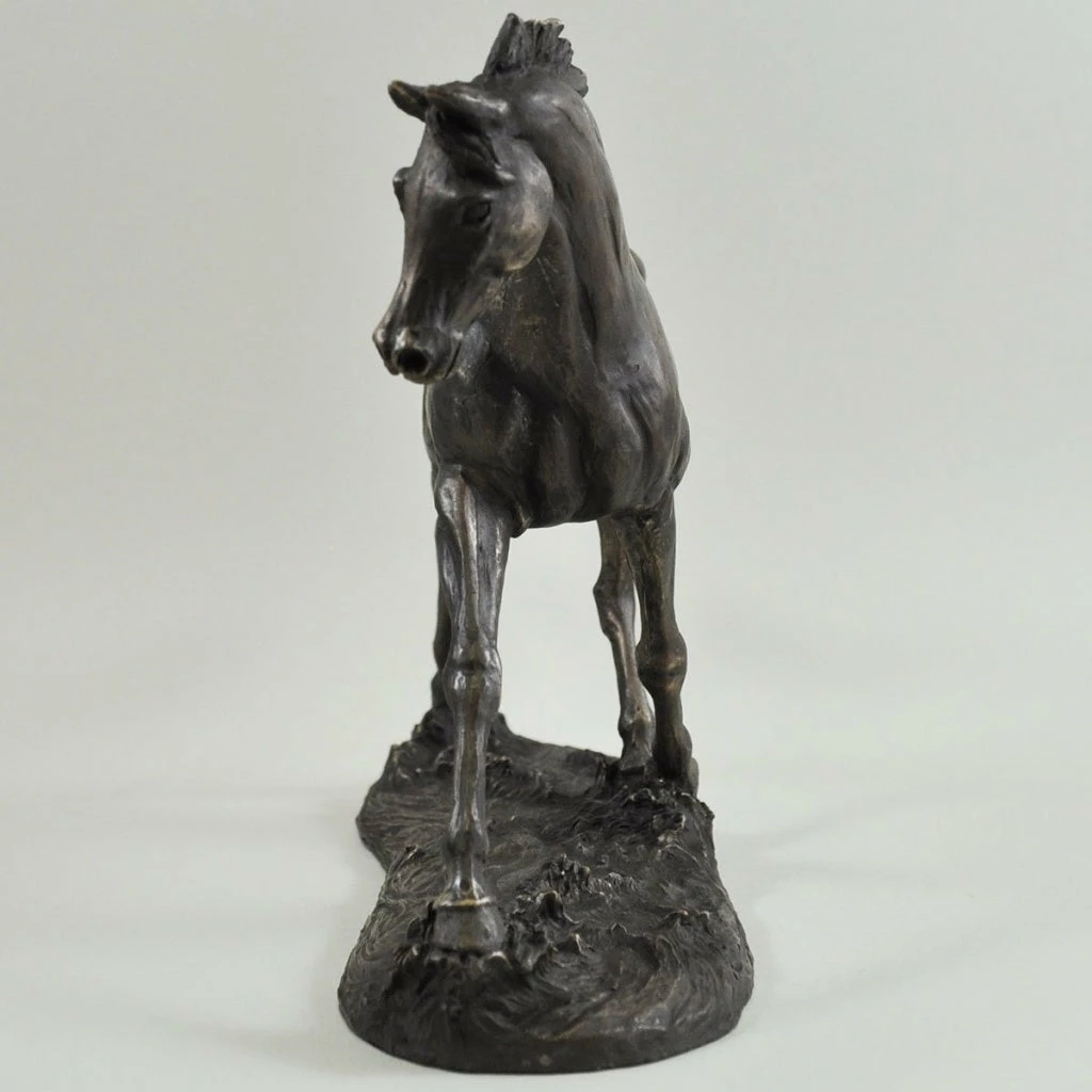 Flash Sale ๐ Fiesta Studios Horse Figure Signed Harriet Glen Cold Cast Bronze Elegance ๐คฉ 4 Fiesta Studios Horse Figure Signed Harriet Glen Cold Cast Bronze Elegance