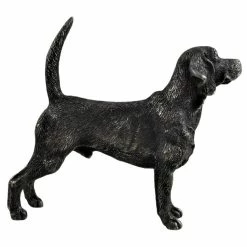 Fiesta Studios Beagle Dog Figure In Cold Cast Bronze