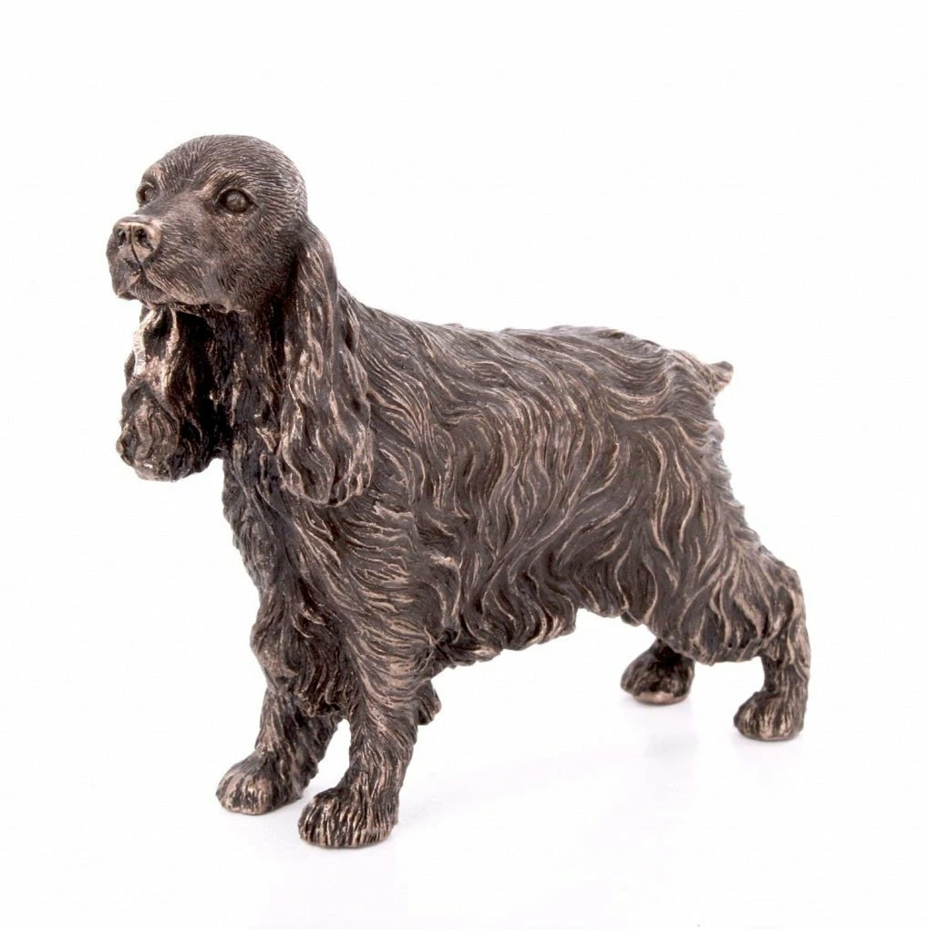 Budget โ๏ธ Fiesta Studios Cocker Spaniel ๐ฆฎ Dog Figure In Cold Cast Bronze ๐ 3 Fiesta Studios Cocker Spaniel Dog Figure In Cold Cast Bronze
