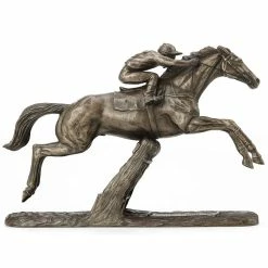 Fiesta Studios Horse Champion Hurdler Istabraq By Harriet Glen Cold Cast Bronze