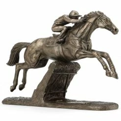 Fiesta Studios Horse Champion Hurdler Istabraq By Harriet Glen Cold Cast Bronze