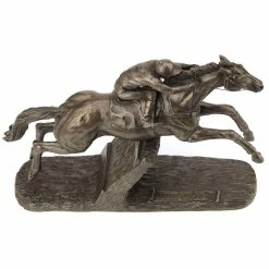 Fiesta Studios Horse Champion Hurdler Istabraq By Harriet Glen Cold Cast Bronze