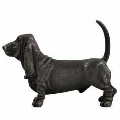 Fiesta Studios Basset Hound Dog Figure Cold Cast Bronze By Beauchamp Bronze