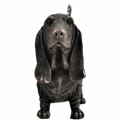 New ๐ Fiesta Studios Basset Hound ๐ฆฎ Dog Figure Cold Cast Bronze By Beauchamp Bronze โญ 11 Fiesta Studios Basset Hound Dog Figure Cold Cast Bronze By Beauchamp Bronze