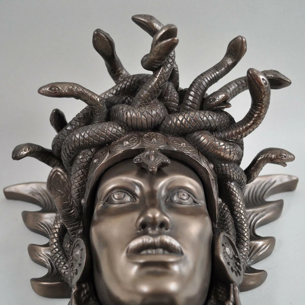 Best reviews of βοΈ Fiesta Studios Medusa Head Wall Plaque Sculpture In Cold Cast Bronze π 4 Fiesta Studios Medusa Head Wall Plaque Sculpture In Cold Cast Bronze