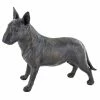 Fiesta Studios Bull Terrier Dog Painted Bronze Resin Sculpture