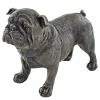 Fiesta Studios Bulldog Dog Painted Bronze Resin Sculpture